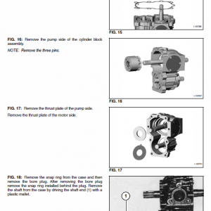 Massey Ferguson 1523 Tractors Service Workshop Manual