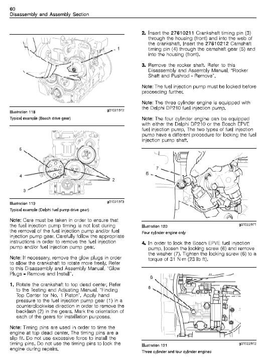 Perkins Engines 1103, 1104 Series Workshop Repair Service Manual