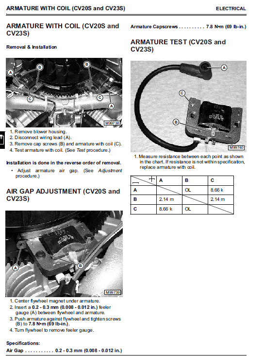 John Deere S2048, S2348, S2554 Scotts Tractor Manual Tm-1777