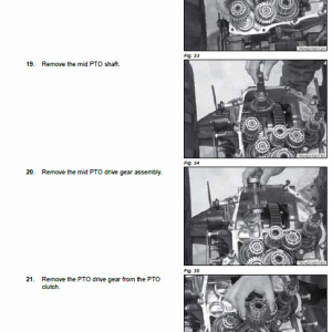 Massey Ferguson Gc1705, Gc1710, Gc1715, Gc1720 Tractors Service Workshop Manual