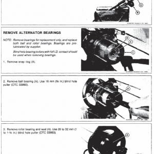 John Deere 8450, 8650 Tractor Service Manual Tm-1355