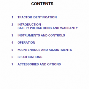 Massey Ferguson 6235, 6245, 6255, 6260 Tractor Service Manual