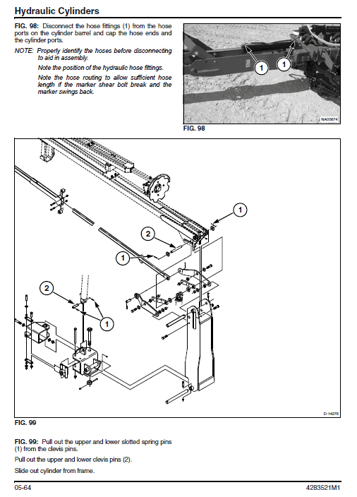 Massey Ferguson 9812 Planter Service Manual