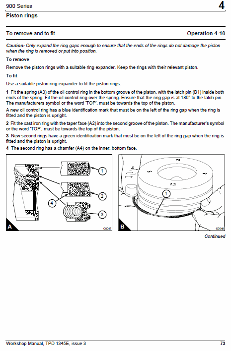 Perkins Engines 900 Series Workshop Repair Service Manual