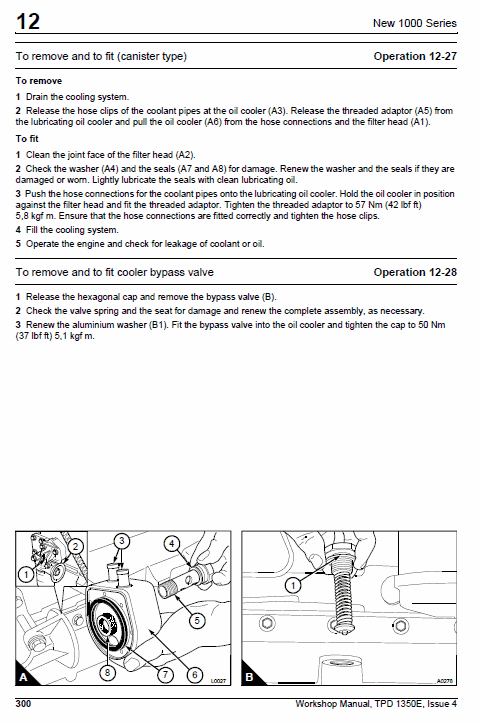 Perkins Engines 1000 Series Workshop Repair Service Manual