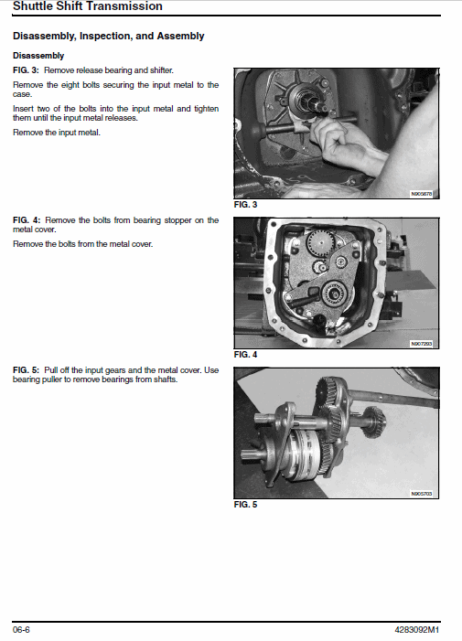 Massey Ferguson 1529, 1532 Tractors Service Workshop Manual