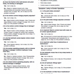 John Deere 647, 657, 667 Quicktrak Technical Service Manual