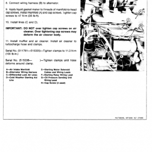 John Deere 540d, 548d Skidder Service Manual