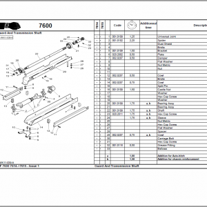 Massey Ferguson 7614, 7415, 7416, 7418 Tractor Operation And Maintenance Manual