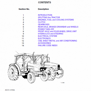 Massey Ferguson 4225, 4235, 4245 Tractor Service Manual