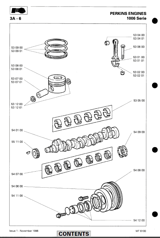 Massey Ferguson 6160, 6170, 6180, 6190 Tractor Service Manual