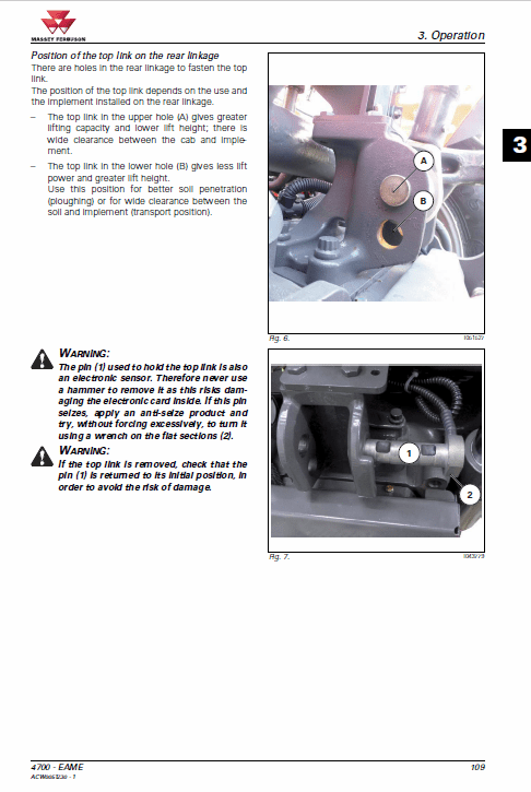 Massey Ferguson 4608, 4609, 4610 Tractors Service Workshop Manual