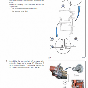 Massey Ferguson 5608, 5609, 5610 Tractors Service Workshop Manual