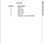 Massey Ferguson 8792, 8776 Planter Service Manual