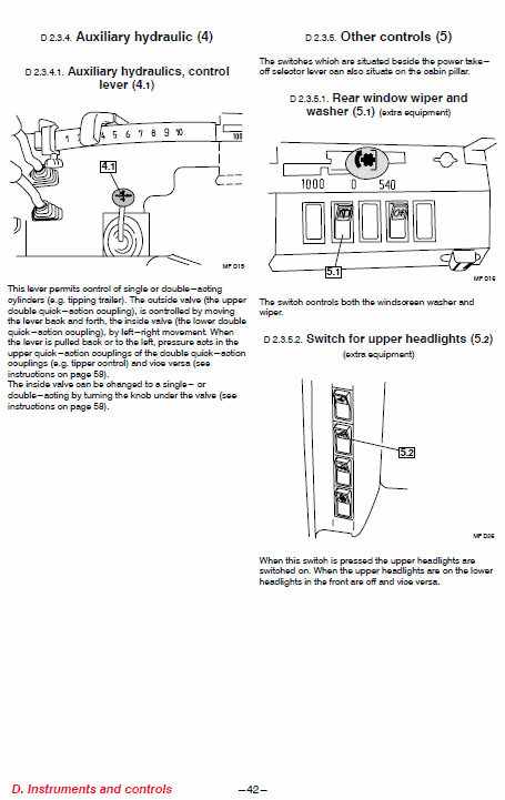 Massey Ferguson 4435, 4445, 4455 Tractor Service Manual