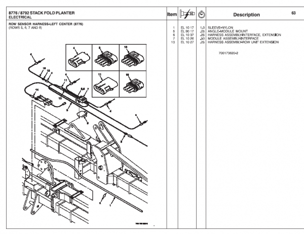 Massey Ferguson 8792, 8776 Planter Service Manual