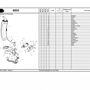 Massey Ferguson 6612, 6613, 6614, 6615 Tractor Service Manual