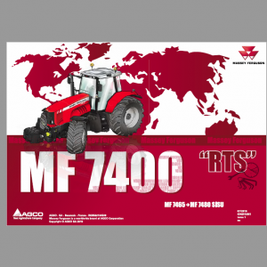 Massey Ferguson 7465, 7475, 7480 Tractor Service Manual