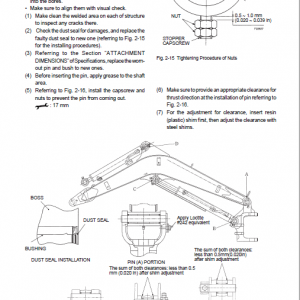 New Holland E9sr Mini Excavator Service Manual