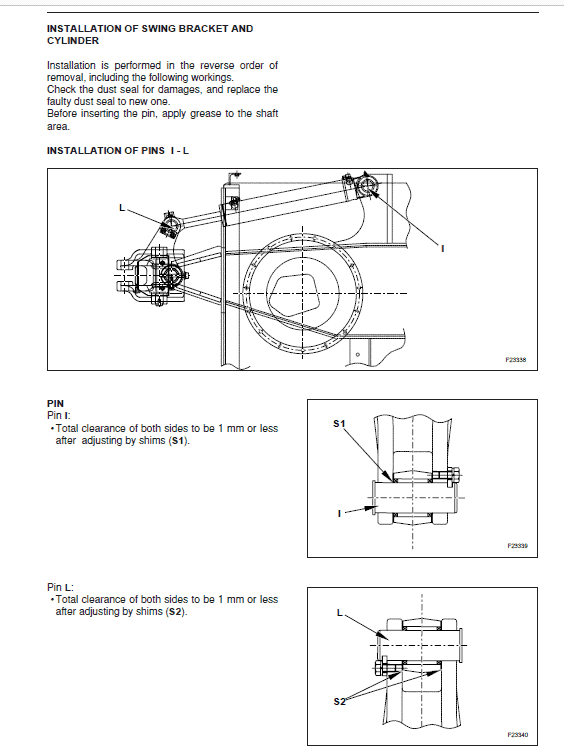 New Holland E16 And E18 Mini Excavator Service Manual