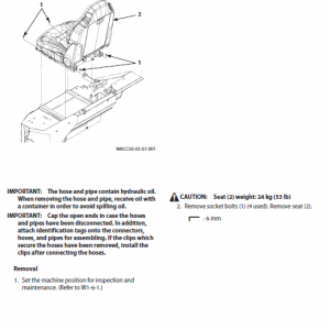 Hitachi Zx26u-5a Excavator Service Manual