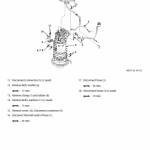 Hitachi Zh210lc-5b Excavator Service Manual