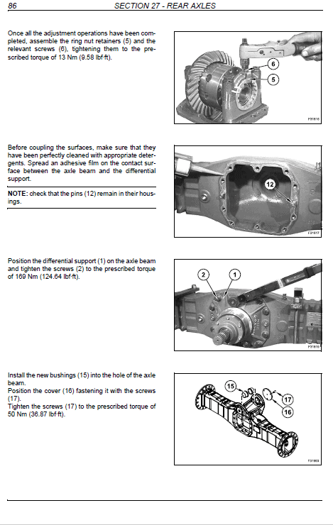 New Holland W50btc, W60btc, W70btc, W80btc Wheeled Loader Manual