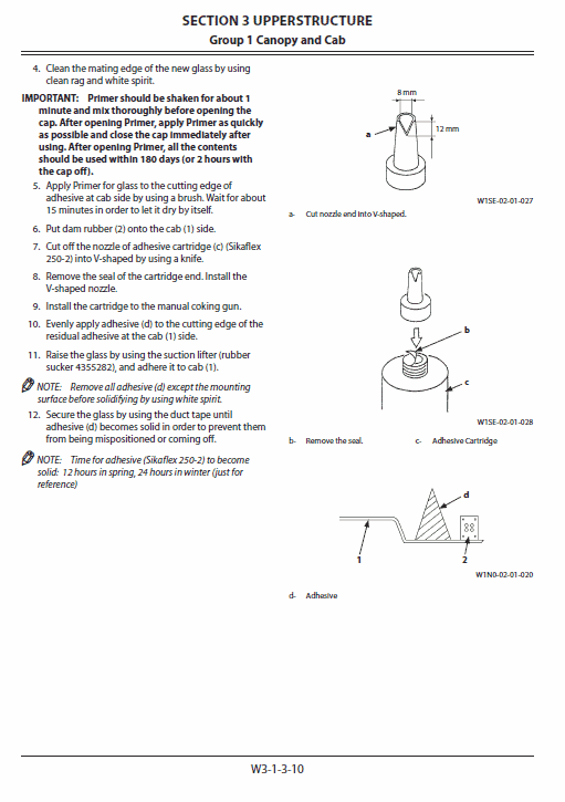 Hitachi Zx48u-5a Excavator Service Manual