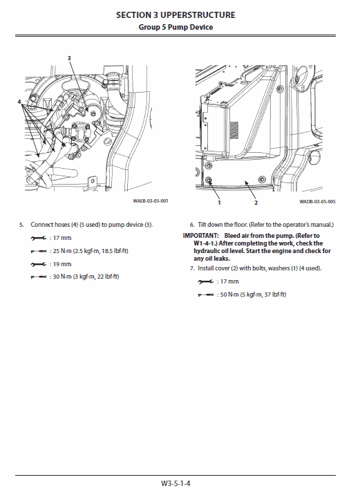 Hitachi Zx55u-5a And Zx55u-5b Excavator Service Manual