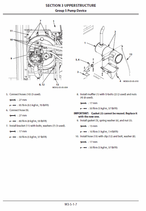 Hitachi Zx60-5g Excavator Service Manual