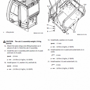 Hitachi Zx75us-5a And Zx85us-5a Excavator Service Manual