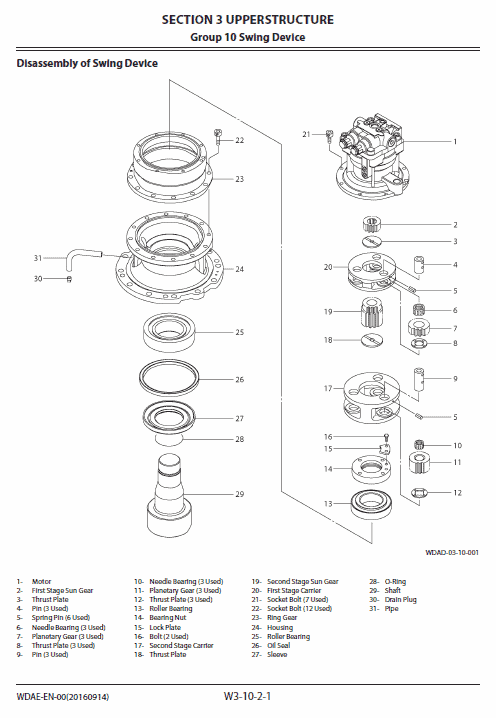 Hitachi Zx135us-5a And Zx135us-5b Excavator Service Manual