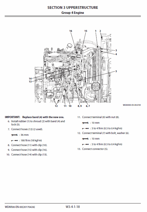 Hitachi Zx130-5a Excavator Service Manual