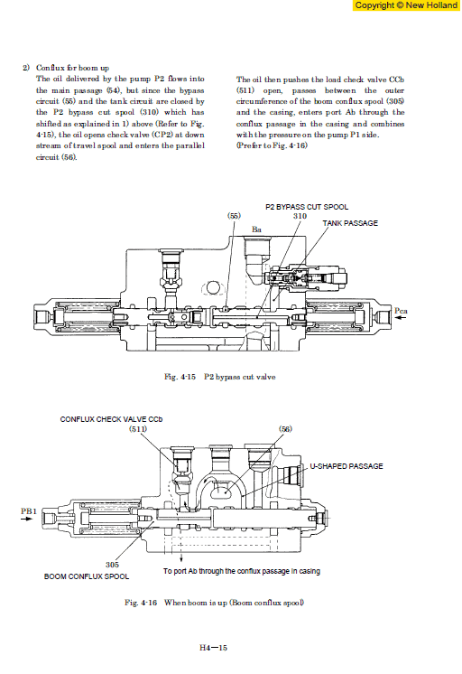 New Holland E235sr Excavator Service Manual