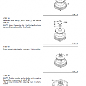 New Holland F106.7 And F156.7 Grader Manual