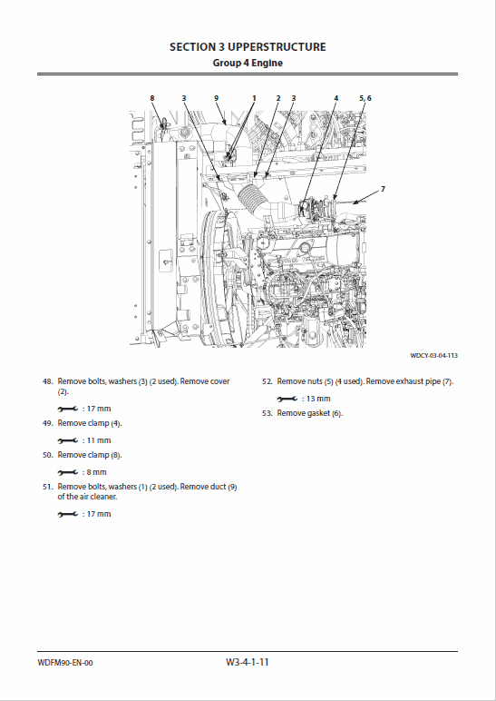 Hitachi Zh200-5a And Zh200lc-5a Excavator Service Manual