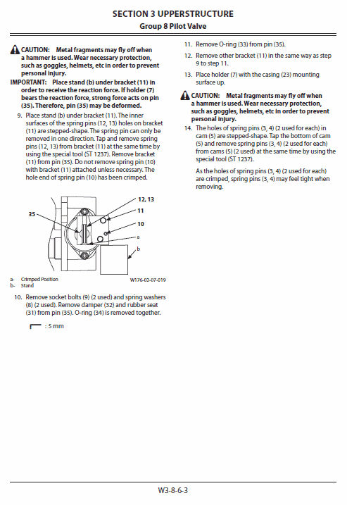 Hitachi Zx68usr-5a Excavator Service Manual