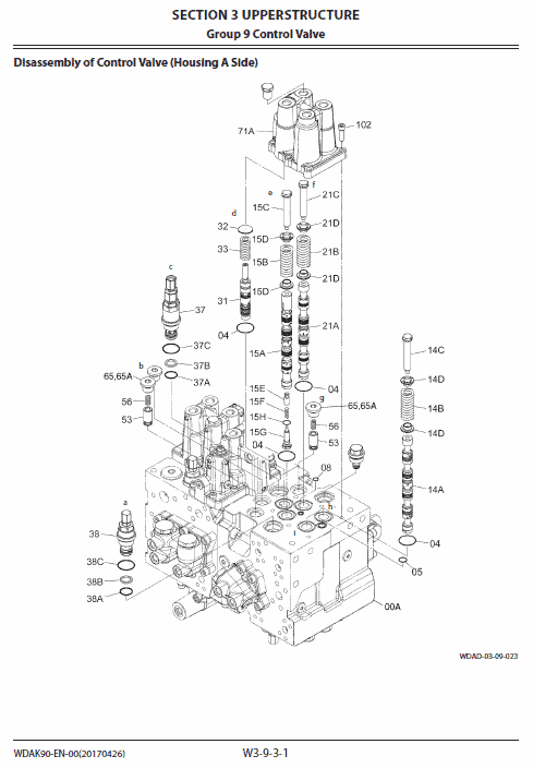 Hitachi Zx130-5a Excavator Service Manual