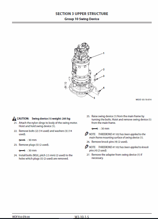 Hitachi Zh210-6 And Zh210lc-6 Excavator Service Manual