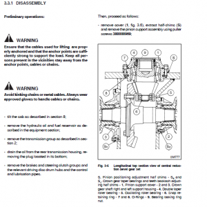 New Holland D255 Bulldozer Dozer Service Manual