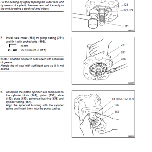 New Holland E265b And E305b Excavator Service Manual