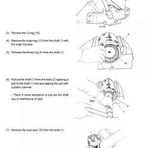 New Holland E9sr Mini Excavator Service Manual