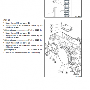 New Holland F106.7 And F156.7 Grader Manual