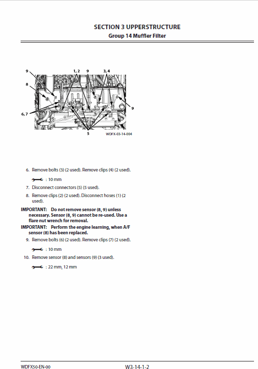 Hitachi Zh210-6 And Zh210lc-6 Excavator Service Manual