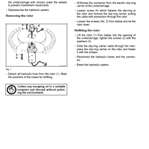 New Holland Mh6.6 And Mh8.6 Excavator Manual