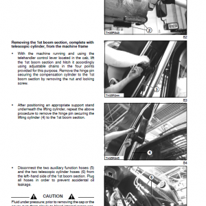 New Holland Lm1133 Telehandlers Service Manual