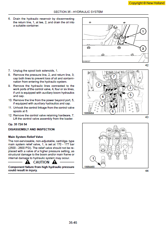 New Holland Ls160 And Ls170 Skidsteer Service Manual