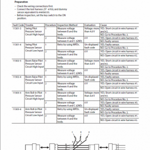 Hitachi Zh200-5a And Zh200lc-5a Excavator Service Manual