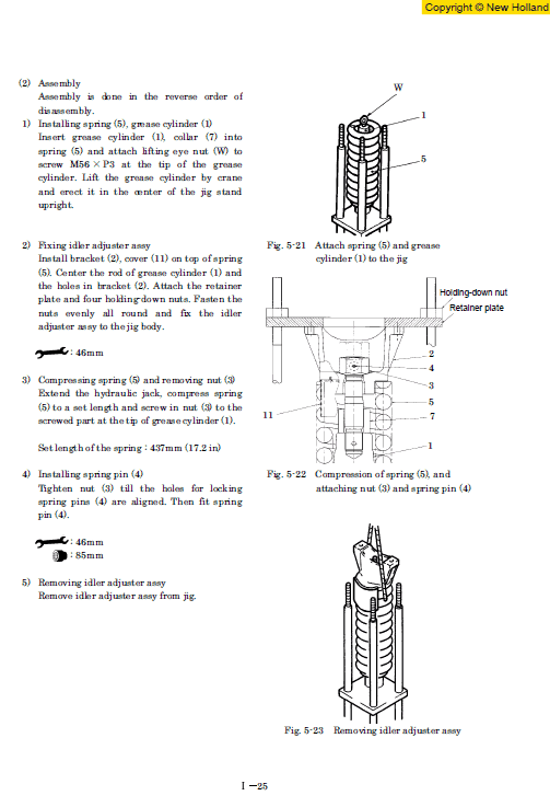 New Holland E235sr Excavator Service Manual