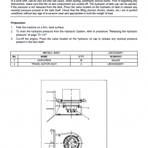 New Holland E265b And E305b Excavator Service Manual